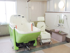 ショートステイ機械浴
