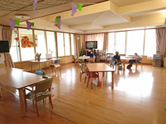 ショートステイ施設内